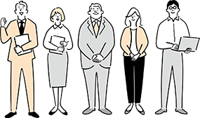 専用チームによる万全の運用体制のイメージ